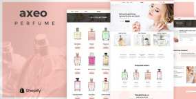 Axeo香水化妆品销售网店Shopify主题V1.0