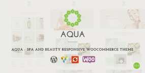 WordPress主题Aqua 5.0.5 美容护肤品销售网站模板