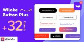 Wiloke Button Plus按钮UI元素集Elementor组件V1.0.20