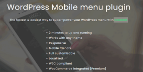 Mobile Menu Premium 2.8.2.7 手机菜单生成器WordPress插件