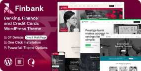 WordPress主题Finbank银行贷款和金融机构网站模板