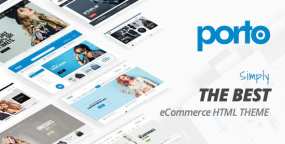 Porto eCommerce热销款含20演示电子商务网站HTML5模板V1.6.0