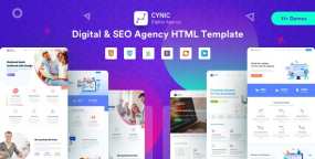 Cynic数字营销机构网站HTML5模板V2.2