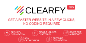 Clearfy Cache Pro汉化版(V3.6.4)网站速度和SEO优化Wordpress插件