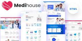 Medihouse医院医疗护理机构网站HTML5模板