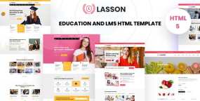 Lasson在线学习教育培训机构网站HTML5模板
