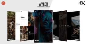 Wylex全屏视频和图片背景摄影师作品集HTML5模板V1.0版