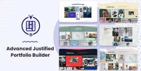 Justified Portfolio Builder双端对齐作品集生成器WordPress插件1.0版