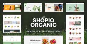 Leo Organic果蔬绿植和鲜花销售网站Prestashop主题V1.0版