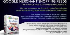 Google Merchant Feeds谷歌购物平台产品推广OpenCart 3.x插件 2022-11-27更新版