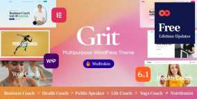 Grit在线职场和商务培训辅导WordPress主题V1.0.1版