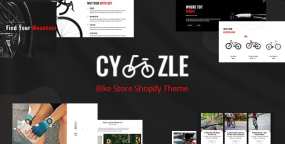 Cyzle自行车和骑行配件销售网站Shopify主题V1.0