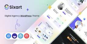 Sixart软件开发和Web设计机构网站WordPress主题V1.0.2
