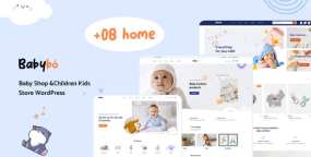 BabyBo婴幼儿服装用品销售网站WP主题V1.0.8