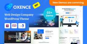 Oxence(v1.3.2)网络应用开发和网页设计机构WordPress主题