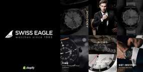 Swiss Eagle高端手表珠宝专营店Shopify主题
