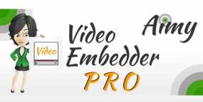 网站视频嵌入器Joomla插件Aimy Video Embedder PRO