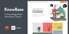 KnowBase WordPress主题_产品帮助中心和文档库论坛