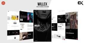 Willex创意摄影作品集展示WordPress主题