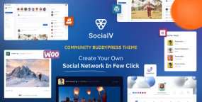 SocialV汉化版v2.1.3 WordPress社交网络平台主题