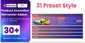 WooCommerce Product Accordion产品信息手风琴Elementor组件