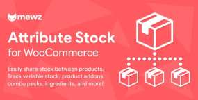 WooCommerce Attribute Stock产品变体间共享库存插件
