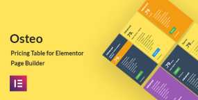 Osteo Pricing Table价格表和定价表Elementor组件