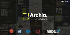 Archia现代建筑设计和室内设计企业WordPress主题