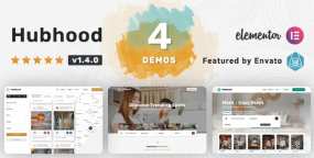 Hubhood商业广告分类目录列表网站WordPress主题V1.5.4.5