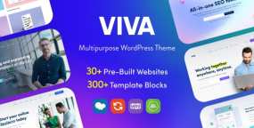 Viva含30组各行业演示企业建站WordPress主题
