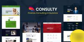 Consulty金融咨询服务机构网站WordPress主题