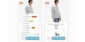 AttriComb产品列表显示变体属性组合Prestashop插件