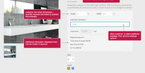 Product Calculator产品面积尺寸计算器Prestashop插件