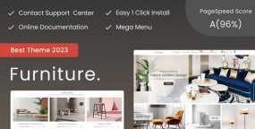 Furniturer高性能家具和室内装饰品跨境销售平台Prestashop主题