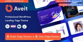 Aveit多用途商业咨询落地页网站WordPress主题