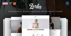 Zorka(v1.5.7)时装精品专卖店跨境电商WooCommerce主题