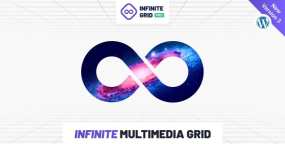 Infinite Grid Pro图片和音视频网格构建器WordPress插件