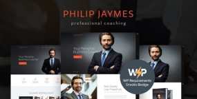 PJ Coach生活和商业咨询培训机构网站WordPress主题