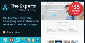 The Experts金融会计和税务咨询网站WordPress主题