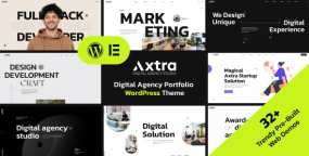 Axtra(v3.0.3)设计工作室/网页开发企业网站WordPress主题