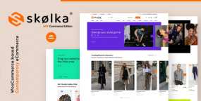 Skolka(v2.4.11)时装衣服跨境电商销售平台WooCommerce主题