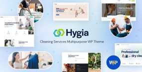 Hygia家政清洁服务公司网站WordPress主题