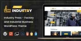 Industry Press工业领域企业建站WordPress主题