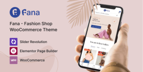Fana v1.1.37 时装女装跨境电商平台WooCommerce主题