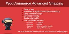 WooCommerce Advanced Shipping(v1.1.5)高级运费管理插件