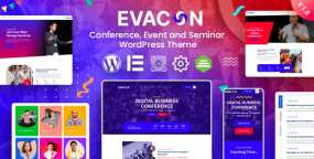 Evacon WordPress主题_经济文化和学术交流网站模板
