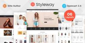 Styleway在线时装配饰销售网站OpenCart 3.x主题