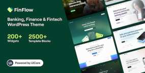 FinFlow WordPress主题_银行业和金融科技公司网站