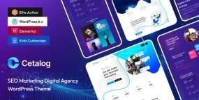 Cetalog WordPress主题_数字营销和SEO公司模板