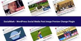 SocialMark Pro社交分享图片加水印WordPress插件